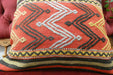 Handmade Turkish Kilim Cushion Cover 50 x 50cm with Insert | Original Anatolian Kilim | Organic Cotton Backing | TK26-C728- Rugs Direct 