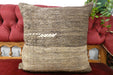 Handmade Turkish Kilim Cushion Cover 50 x 50cm with Insert | Original Anatolian Kilim | Organic Cotton Backing | TK26-C724- Rugs Direct