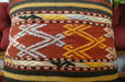 Handmade Turkish Kilim Cushion Cover 50 x 50cm with Insert | Original Anatolian Kilim | Organic Cotton Backing | TK26-C719- Rugs Direct 