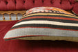 Handmade Turkish Kilim Cushion Cover 50 x 50cm with Insert | Original Anatolian Kilim | Organic Cotton Backing | TK26-C719- Rugs Direct 