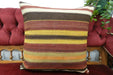 Handmade Turkish Kilim Cushion Cover 50 x 50cm with Insert | Original Anatolian Kilim | Organic Cotton Backing | TK26-C717- Rugs Direct 