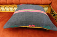 Handmade Turkish Kilim Cushion Cover 50 x 50cm with Insert | Original Anatolian Kilim | Organic Cotton Backing | TK26-C726- Rugs Direct 