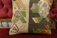 Handmade Turkish Kilim Cushion Cover 50 x 50cm with Insert | Original Anatolian Kilim | Organic Cotton Backing | TK26-C723- Rugs Direct 