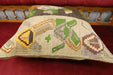 Handmade Turkish Kilim Cushion Cover 50 x 50cm with Insert | Original Anatolian Kilim | Organic Cotton Backing | TK26-C723- Rugs Direct 
