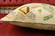 Handmade Turkish Kilim Cushion Cover 50 x 50cm with Insert | Original Anatolian Kilim | Organic Cotton Backing | TK26-C723- Rugs Direct 
