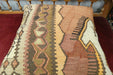 Handmade Turkish Kilim Cushion Cover 50 x 50cm with Insert | Original Anatolian Kilim | Organic Cotton Backing | TK26-C721- Rugs Direct 