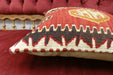 Handmade Turkish Kilim Cushion Cover 50 x 50cm with Insert | Original Anatolian Kilim | Organic Cotton Backing | TK26-C733- Rugs Direct 