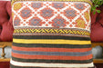 Authentic Handmade Turkish Kilim Cushion 50 x 50cm | Wool Decorative Cushion | Made in Turkey |TK26-C732- Rugs Direct 