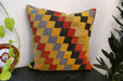 Handmade Turkish Kilim Cushion Cover 70 x 70cm with Insert | Original Anatolian Kilim | Organic Cotton Backing | TK26-C751- Rugs Direct 