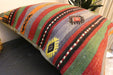 Handmade Turkish Kilim Cushion Cover 70 x 70cm with Insert | Original Anatolian Kilim | Organic Cotton Backing | TK26-C748- Rugs Direct 