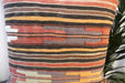 Handmade Turkish Kilim Cushion Cover 70 x 70cm with Insert | Original Anatolian Kilim | Organic Cotton Backing | TK26-C747- Rugs Direct 