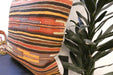 Handmade Turkish Kilim Cushion Cover 70 x 70cm with Insert | Original Anatolian Kilim | Organic Cotton Backing | TK26-C747- Rugs Direct 