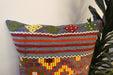 Handmade Turkish Kilim Cushion Cover 70 x 70cm with Insert | Original Anatolian Kilim | Organic Cotton Backing | TK26-C741- Rugs Direct 