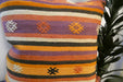 Handmade Turkish Kilim Cushion Cover 70 x 70cm with Insert | Original Anatolian Kilim | Organic Cotton Backing | TK26-C752- Rugs Direct 