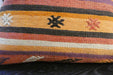 Handmade Turkish Kilim Cushion Cover 70 x 70cm with Insert | Original Anatolian Kilim | Organic Cotton Backing | TK26-C752- Rugs Direct 