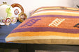 Handmade Turkish Kilim Cushion Cover 70 x 70cm with Insert | Original Anatolian Kilim | Organic Cotton Backing | TK26-C752- Rugs Direct 