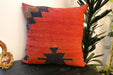 Handmade Turkish Kilim Cushion Cover 70 x 70cm with Insert | Original Anatolian Kilim | Organic Cotton Backing | TK26-C753- Rugs Direct 
