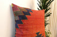 Handmade Turkish Kilim Cushion Cover 70 x 70cm with Insert | Original Anatolian Kilim | Organic Cotton Backing | TK26-C753- Rugs Direct 