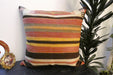 Handmade Turkish Kilim Cushion Cover 70 x 70cm with Insert | Original Anatolian Kilim | Organic Cotton Backing | TK26-C755- Rugs Direct 