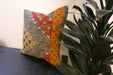 Handmade Turkish Kilim Cushion Cover 40 x 40cm with Insert | Original Anatolian Kilim | Organic Cotton Backing | TK26-C765- Rugs Direct 