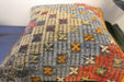 Handmade Turkish Kilim Cushion Cover 40 x 40cm with Insert | Original Anatolian Kilim | Organic Cotton Backing | TK26-C765- Rugs Direct 