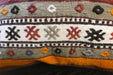 Handmade Turkish Kilim Cushion Cover 40 x 40cm with Insert | Original Anatolian Kilim | Organic Cotton Backing | TK26-C760- Rugs Direct 