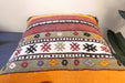 Handmade Turkish Kilim Cushion Cover 40 x 40cm with Insert | Original Anatolian Kilim | Organic Cotton Backing | TK26-C760- Rugs Direct 