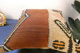 Handmade Turkish Kilim Cushion Cover 40 x 40cm with Insert | Original Anatolian Kilim | Organic Cotton Backing | TK26-C759- Rugs Direct 