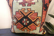 Handmade Turkish Kilim Cushion Cover 40 x 40cm with Insert | Original Anatolian Kilim | Organic Cotton Backing | TK26-C761- Rugs Direct 
