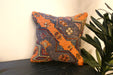 Handmade Turkish Kilim Cushion Cover 40 x 40cm with Insert | Original Anatolian Kilim | Organic Cotton Backing | TK26-C736- Rugs Direct 