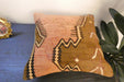 Handmade Turkish Kilim Cushion Cover 40 x 40cm with Insert | Original Anatolian Kilim | Organic Cotton Backing | TK26-C756- Rugs Direct 