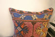 Handmade Turkish Kilim Cushion Cover 40 x 40cm with Insert | Original Anatolian Kilim | Organic Cotton Backing | TK26-C764- Rugs Direct 