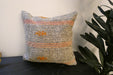 Handmade Turkish Kilim Cushion Cover 40 x 40cm with Insert | Original Anatolian Kilim | Organic Cotton Backing | TK26-C768- Rugs Direct 