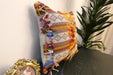 Handmade Turkish Kilim Cushion Cover 40 x 40cm with Insert | Original Anatolian Kilim | Organic Cotton Backing | TK26-C781- Rugs Direct 