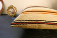 Handmade Turkish Kilim Cushion Cover 40 x 40cm with Insert | Original Anatolian Kilim | Organic Cotton Backing | TK26-C780- Rugs Direct