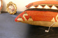Handmade Turkish Kilim Cushion Cover 40 x 40cm with Insert | Original Anatolian Kilim | Organic Cotton Backing | TK26-C774- Rugs Direct 