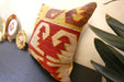Handmade Turkish Kilim Cushion Cover 40 x 40cm with Insert | Original Anatolian Kilim | Organic Cotton Backing | TK26-C772- Rugs Direct 