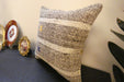 Handmade Turkish Kilim Cushion Cover 40 x 40cm with Insert | Original Anatolian Kilim | Organic Cotton Backing | TK26-C776- Rugs Direct 