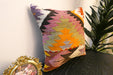 Handmade Turkish Kilim Cushion Cover 40 x 40cm with Insert | Original Anatolian Kilim | Organic Cotton Backing | TK26-C775- Rugs Direct