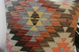 Handmade Turkish Kilim Cushion Cover 70 x 70cm with Insert | Original Anatolian Kilim | Organic Cotton Backing | TK26-C782- Rugs direct 