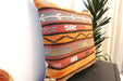 Handmade Turkish Kilim Cushion Cover 70 x 70cm with Insert | Original Anatolian Kilim | Organic Cotton Backing | TK26-C785- Rugs Direct 