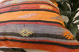 Handmade Turkish Kilim Cushion Cover 70 x 70cm with Insert | Original Anatolian Kilim | Organic Cotton Backing | TK26-C785- Rugs Direct 