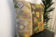 Handmade Turkish Kilim Cushion Cover 70 x 70cm with Insert | Original Anatolian Kilim | Organic Cotton Backing | TK26-C790- Rugs Direct 