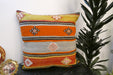 Handmade Turkish Kilim Cushion Cover 70 x 70cm with Insert | Original Anatolian Kilim | Organic Cotton Backing | TK26-C789- Rugs Direct 