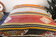 Handmade Turkish Kilim Cushion Cover 70 x 70cm with Insert | Original Anatolian Kilim | Organic Cotton Backing | TK26-C789- Rugs Direct 