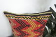 Handmade Turkish Kilim Cushion Cover 40 x 40cm with Insert | Original Anatolian Kilim | Organic Cotton Backing | TK26-C931- Rugs Direct