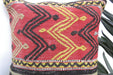 Handmade Turkish Kilim Cushion Cover 40 x 40cm with Insert | Original Anatolian Kilim | Organic Cotton Backing | TK26-C931- Rugs Direct