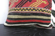Handmade Turkish Kilim Cushion Cover 40 x 40cm with Insert | Original Anatolian Kilim | Organic Cotton Backing | TK26-C931- Rugs Direct