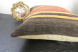 Handmade Turkish Kilim Cushion Cover 40 x 40cm with Insert | Original Anatolian Kilim | Organic Cotton Backing | TK26-C930- Rugs Direct 