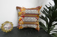 Handmade Turkish Kilim Cushion Cover 40 x 40cm with Insert | Original Anatolian Kilim | Organic Cotton Backing | TK26-C929- Rugs Direct 